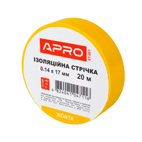 APRO 0.14х17 мм 20 м Изоляционная лента желтая