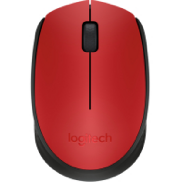 Мышь беспроводная Logitech M171 Red/Black (910-004641)
