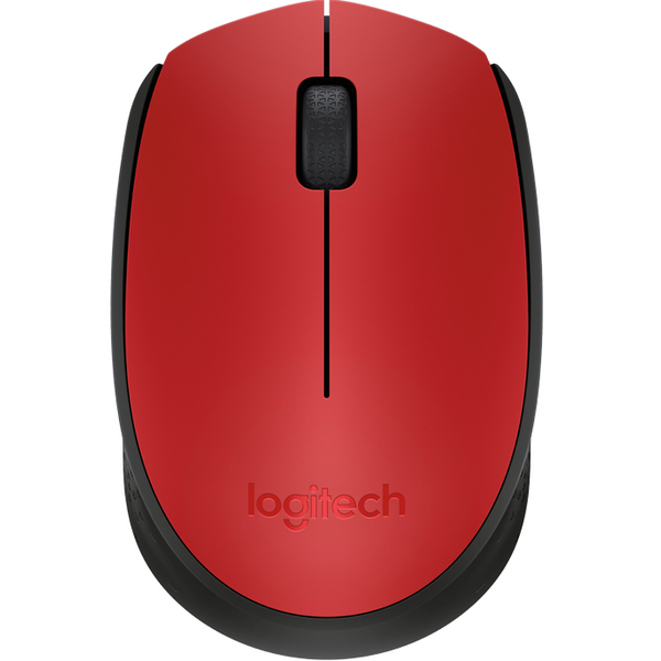 Мышь беспроводная Logitech M171 Red/Black (910-004641)