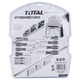 Набір TOTAL THT250618 викруток точної механіки, 18шт.