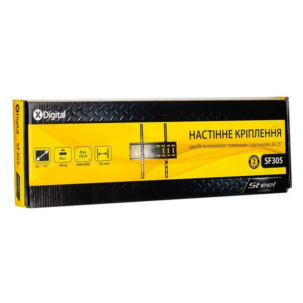 Кронштейн X-Digital Steel SF305 Black (VESA400х400)