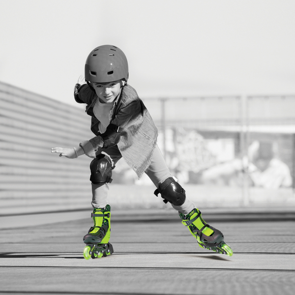 NEON Роликовые коньки Combo Skates Салатовый (Размер 34-37)