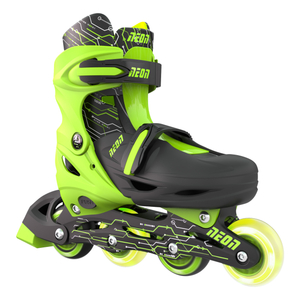 Роликові ковзани Neon Combo Skates Салатовий (Розмір 34-37)