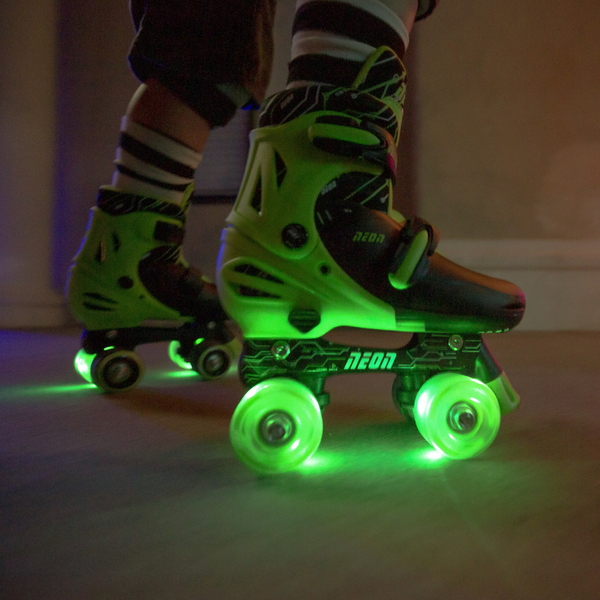 NEON Роликовые коньки Combo Skates Салатовый (Размер 34-37)