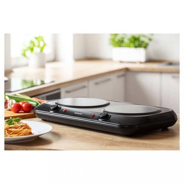 Плита настільна електрична Sencor SCP2263BK Hi - Light чорна