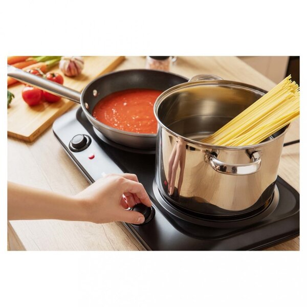 Плита настільна електрична Sencor SCP2263BK Hi - Light чорна