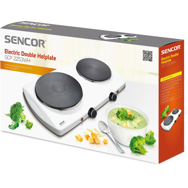 Електроплитка Sencor SCP2253WH-EUE4