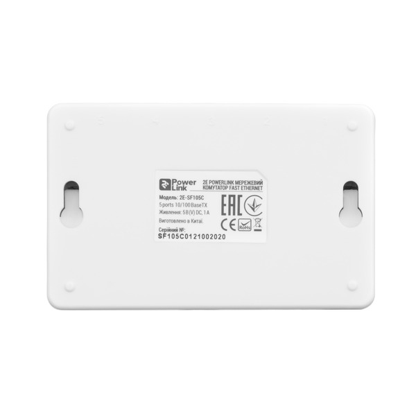 Комутатор 2E PowerLink SF105C 5xFE, некерований, робочий стіл
