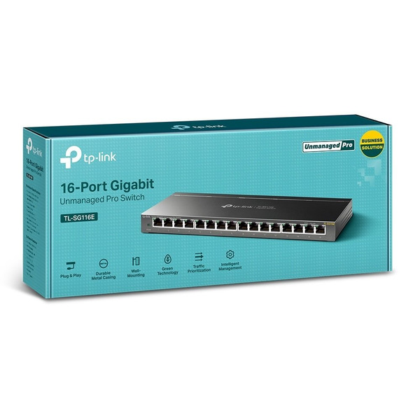 Комутатор TP-Link TL-SG116E
