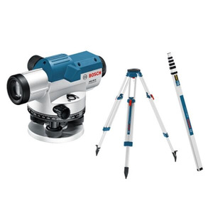 Оптичний нівелір Bosch GOL 26 D+BT160+GR500