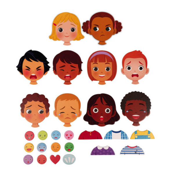 Janod Магнитная игра - Эмоции