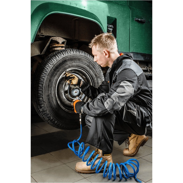 Шланг Neo Tools спиральный пневматический 10 м (12-071)