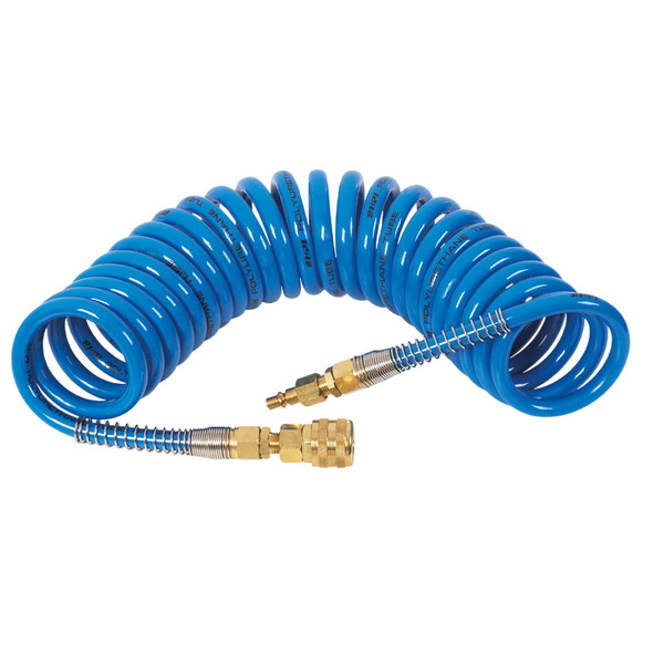 Шланг Neo Tools спиральный пневматический 10 м (12-071)