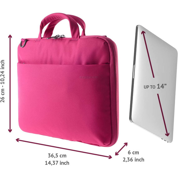 Сумка Tucano Darkolor 14 Pink (BDA1314-F)