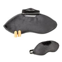 Wenger Маска на глаза+беруши, Eyemask with Ear Plugs (чёрная)