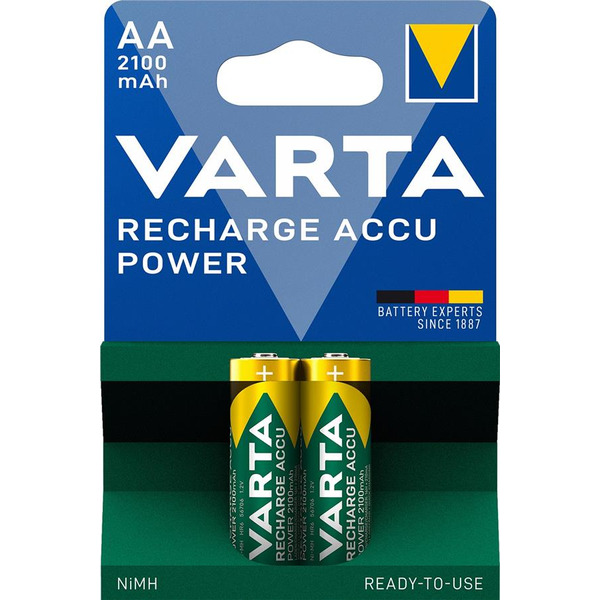 Акумулятор Varta Rechargeable Accu AA/HR06 NI-MH 2100 mAh BL 2шт