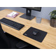 Ковер для мыши Trust Mouse Pad M Black (250*210*3 мм)