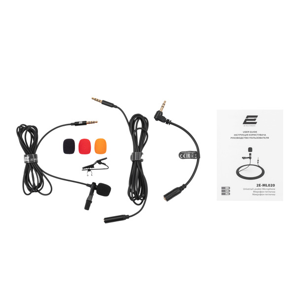 Мікрофон-петличка 2Е ML020 3.5mm (2E-ML020)