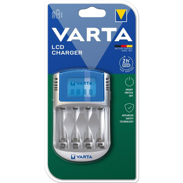 VARTA Зарядний пристрій LCD Charger, для АА/ААА акумуляторів