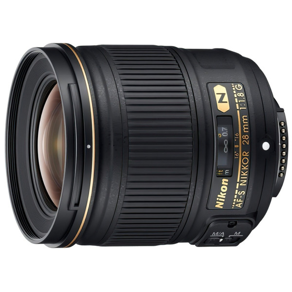 Об'єктив Nikon AF-S 28 мм f/1.8G (JAA135DA)