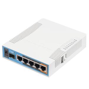 Бездротовий маршрутизатор (роутер) Mikrotik hAP AC RB962UiGS-5HacT2HnT