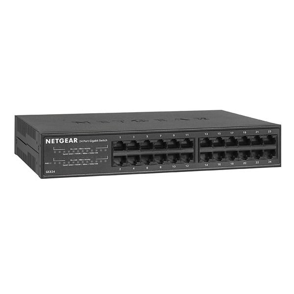Комутатор некерований Netgear GS324 (GS324-200EUS)