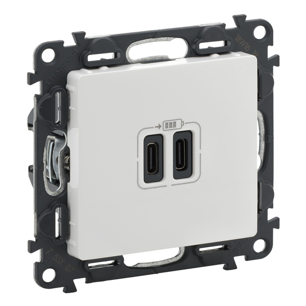 Розетка Legrand Valena LIFE с USB-с портами