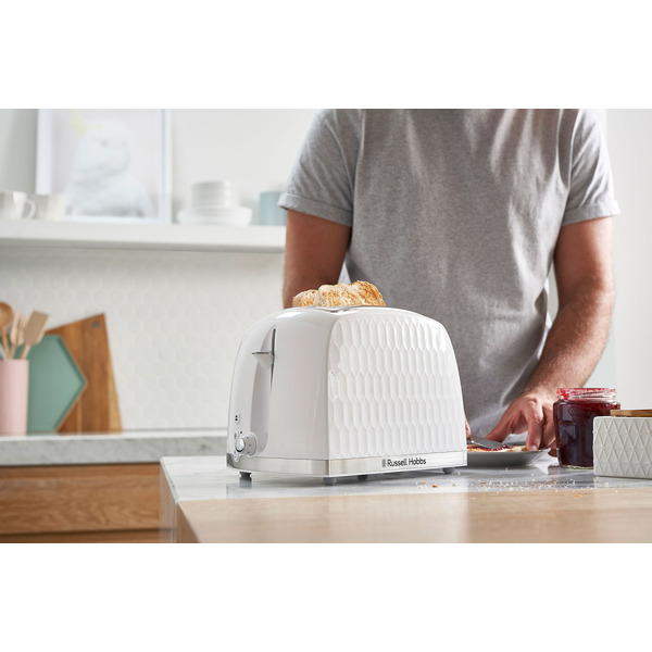 Тостер Russell Hobbs Honeycomb [26060-56 White]