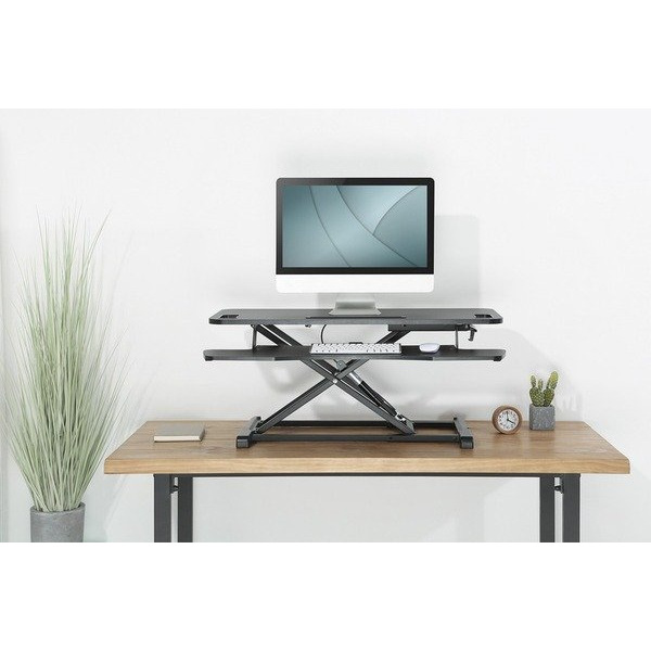 Digitus Подставка Ergonomic Workspace Riser, 11-46cm, black