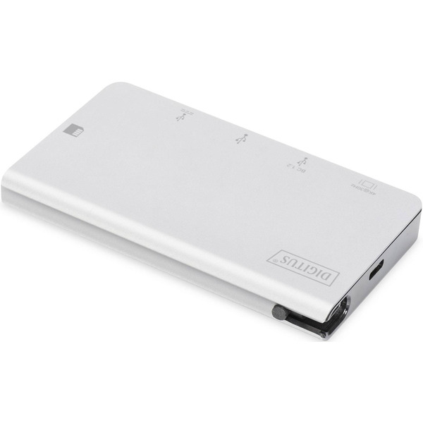 Док-станція для ноутбука Digitus USB-C 6-port Travel Dock (DA-70867)