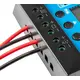 Контроллер солнечной панели Neo Tools, 20А, 12/24В, два USB, защита от обратного тока MOSFET, защита от перегрузки и замыкания, совместим с свинцово-кислотными батареями (OPEN, AGM, GEL)