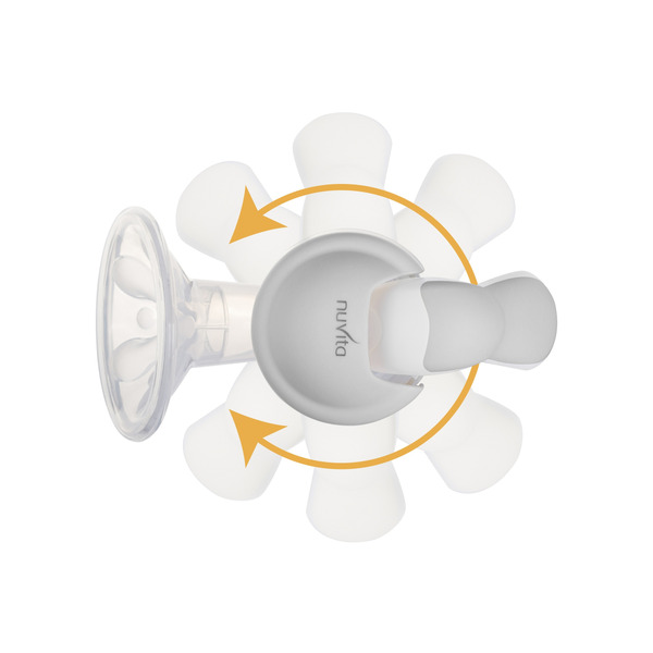 Механічний молоковідсмоктувач Nuvita з регульованою ручкою NV1215M