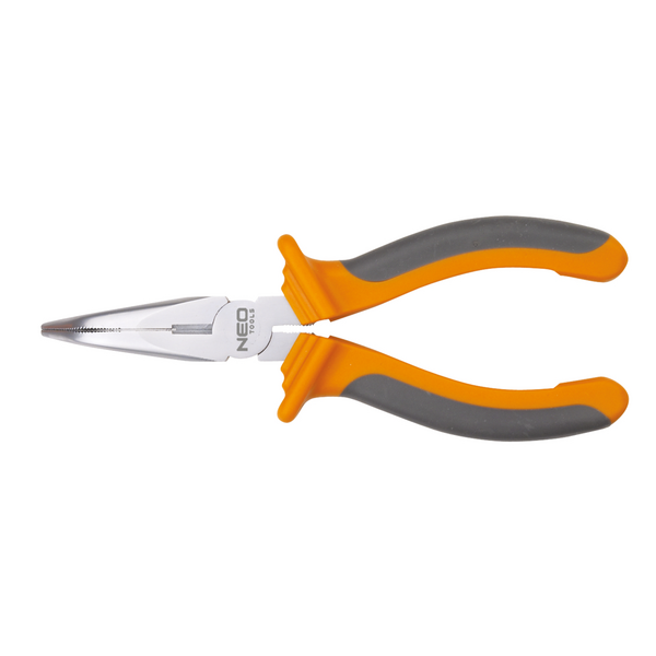 Плоскогубці Neo Tools подовжені увігнуті 160мм (01-015)