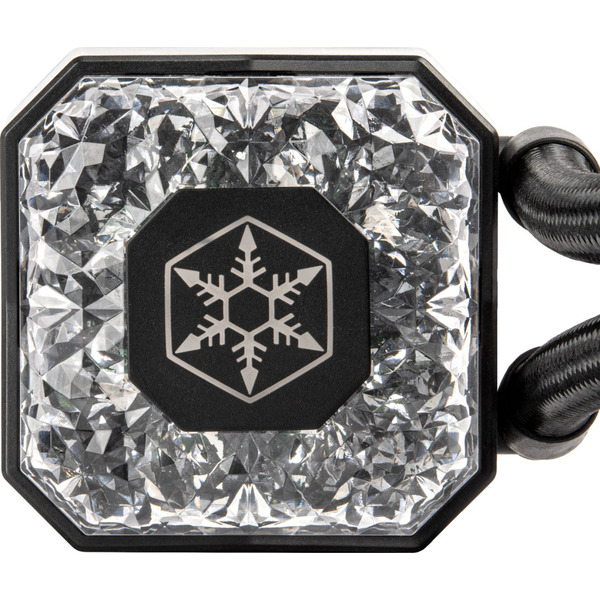 SilverStone Система жидкостного охлаждения IceGem 360P ARGB, 115x, 1366, 1200,2011,2066,TRX4,TR4,AM4,3(+),2(+),FM2(1), 2x120мм