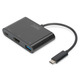 Digitus Адаптер USB-C - HDMA, 2xUSB