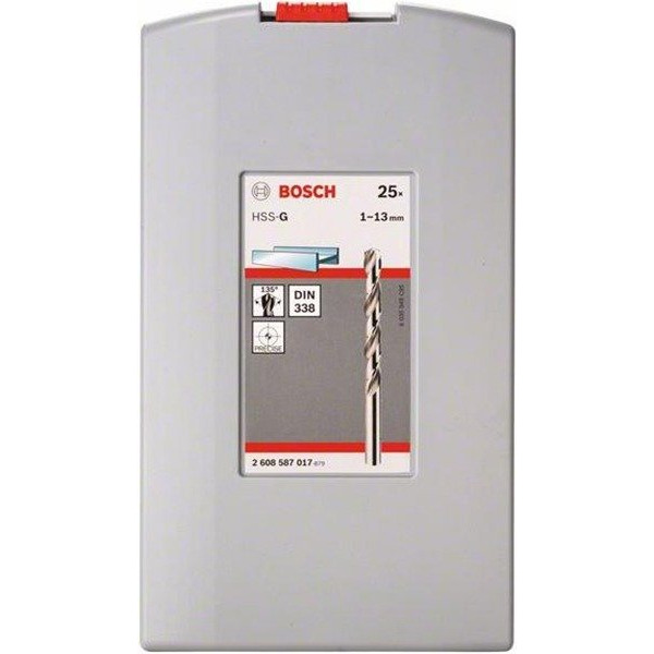 Набір свердел по металу Bosch (2.608.587.018)