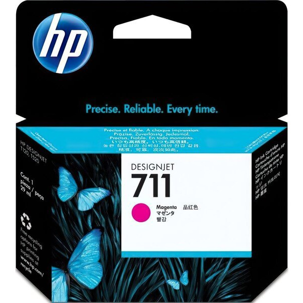 Картридж струменевий HP No.711 DesignJet 120/520 Magenta (CZ131A)