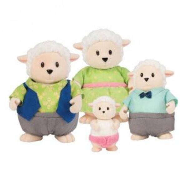 Набор фигурок Li'l Woodzeez Семья овечек (6159Z)