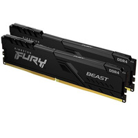 Модуль памяти DDR4 2x16GB/3200 Kingston Fury Beast Black (KF432C16BBK2/32)