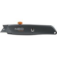 Neo Tools 63-702 Нож, сегментированное лезвие 18мм, 155мм, металлический корпус