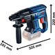 Bosch Набор инструментов Professional перфоратор GBH 180-LI + дрель-шуруповерт GSR 18V-50 + болгарка GWS 180-LI