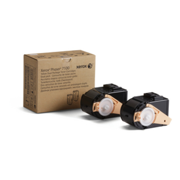 Тонер-картридж лазерний Xerox PH7100 Yellow, Max (106R02611)