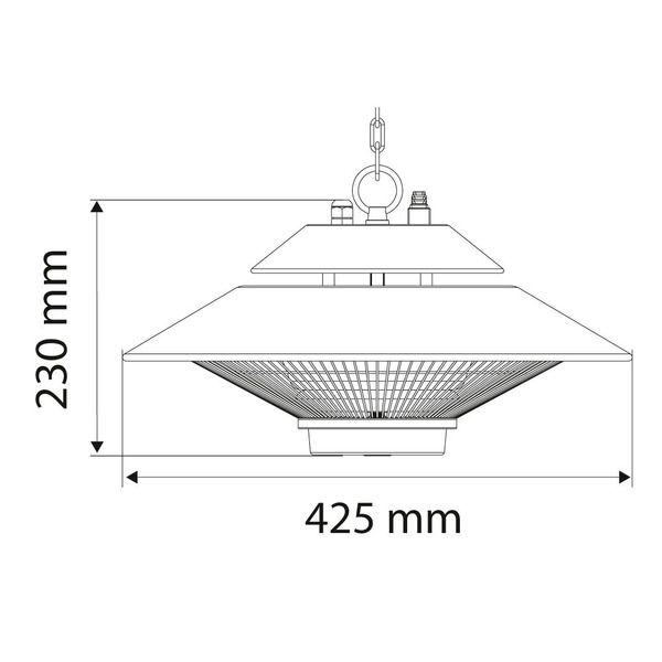 Інфрачервоний обігрівач Neo Tools 90-034