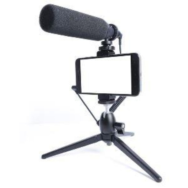 Микрофон с треногой для мобильных устройств 2E MM011 Vlog KIT, 3.5 мм