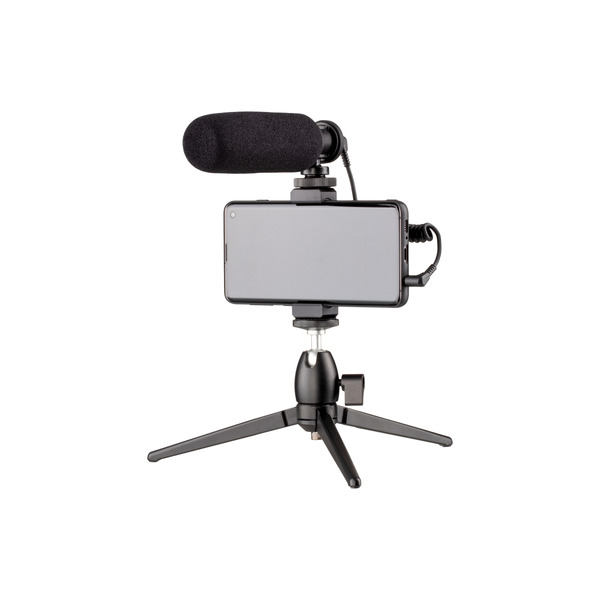 Микрофон с треногой для мобильных устройств 2E MM011 Vlog KIT, 3.5 мм