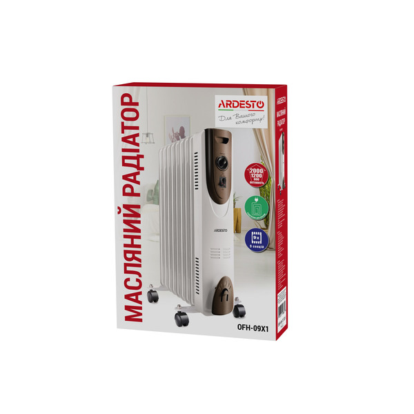 Масляний обігрівач Ardesto OFH-09X1