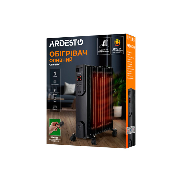 Масляний обігрівач Ardesto OFH-E11X2