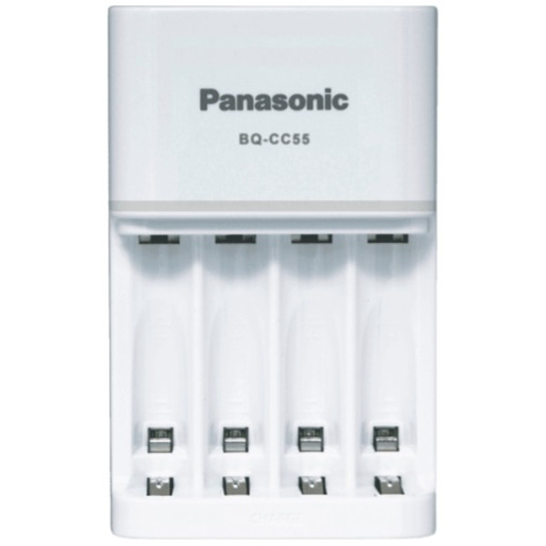 Зарядний пристрій Smart-Quick Charger + Акумулятор Eneloop NI-MH AA 2000 мАг, 4 шт. (K-KJ55MCD40E)