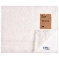 ARDESTO Полотенце махровое SuperSoft, белый, 30х50см, 100% хлопок