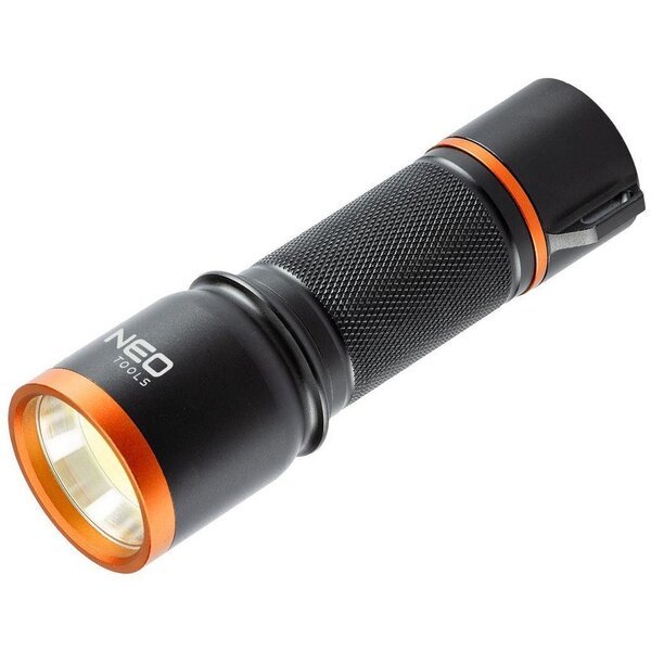 Neo Tools Ліхтар ручний, 200 люмен, 3 Вт, LED COB, алюмінієвий, 3xAA, IP20